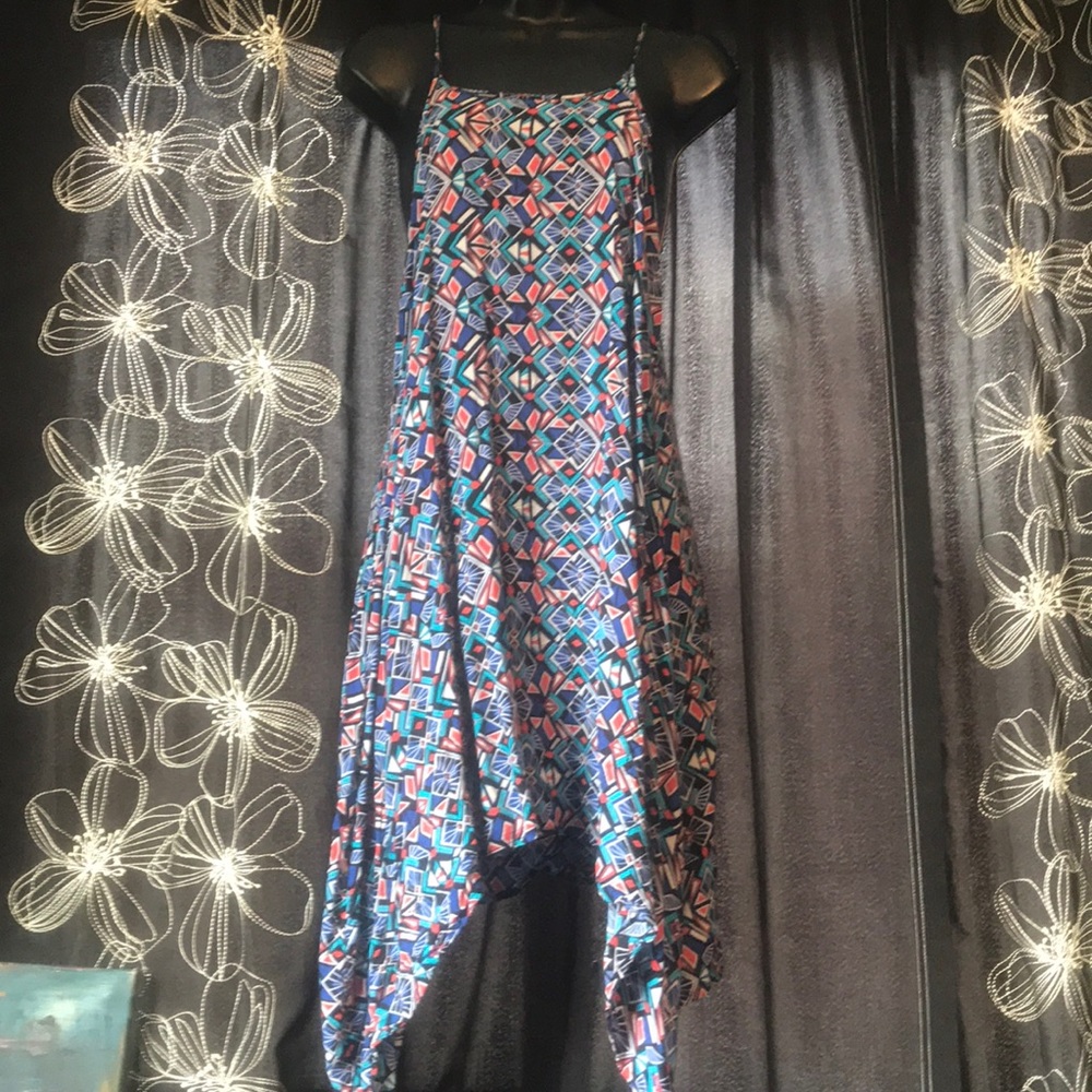 Geometric Tribal Colorful sun dress